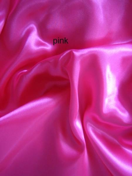 Satin Meterware pink
